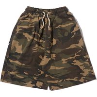 CAMO PATTERN BIO BERMUDA SHORTS [KHAKI]