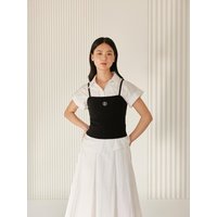 Ribbed Logo Tank Top VKIBE