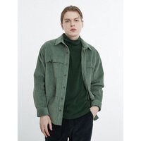 -wale corduroy modified pocket utility outer shirt [KHA] CWWSHA
