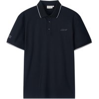 Color Block Tipped Polo shirt Men’s [Black]