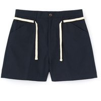Strap Chino Shorts [Navy]