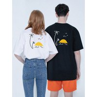 Hawaiian Drawing Short-Sleeve Shirt Colors Hawaiian Drawing Short-Sleeve Shirt Colors