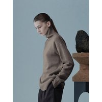Cashmere Blend Turtleneck Sweater_Mocha Cashmere Blend Turtleneck Sweater_Mocha