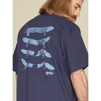 Skateboard Half Sleeve Shirt Navy Skateboard Half Sleeve Shirt Navy
