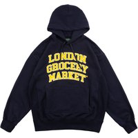 College Logo Heavyweight Hoodie Navy College Logo Heavyweight Hoodie Navy