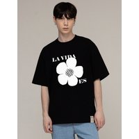 Drawing Smile Flower Logo shirt – Color Drawing Smile Flower Logo shirt – Color