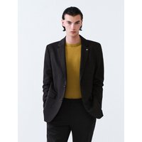 Relaxed-Fit -way Stretch Jersey Blazer Khaki