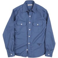Toison Flannel Shirt _ Blue
