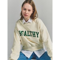 Crop Healthy Sweatshirt Crop Healthy Sweatshirt