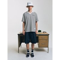 Retro Striped Polo Shirt Retro Striped Polo Shirt