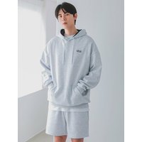 AME Color Combination Hoodie and Shorts Set