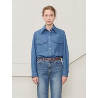 Flap-pocket Denim Shirt Flap-pocket Denim Shirt