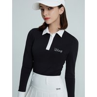 Contrast Collar Polo Shirt