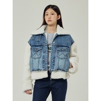 Shearling Denim Jacket Shearling Denim Jacket