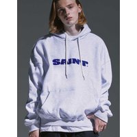 Loop Stitch Logo Hoodie _ Ash Melange Loop Stitch Logo Hoodie _ Ash Melange