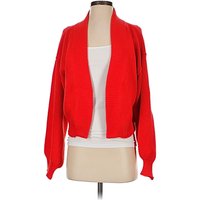 Flat White Cardigan Sweater: Red Sweaters & Sweatshirts – Size Flat White Cardigan Sweater: Red Sweaters & Sweatshirts – Size