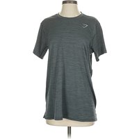 Gymshark Active Shirt: Gray Activewear – Size Gymshark Active Shirt: Gray Activewear – Size