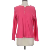 Quacker Factory Long Sleeve Top Pink Keyhole Neckline Tops – Used Quacker Factory Long Sleeve Top Pink Keyhole Neckline Tops – Used