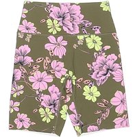 OFFLINE by Aerie Board Shorts: Green Floral Pattern Swimwear OFFLINE by Aerie Board Shorts: Green Floral Pattern Swimwear