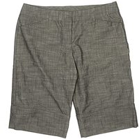 Iz Byer Khaki Shorts: Gray ChevronHerringbone Pattern Bottoms – Size Iz Byer Khaki Shorts: Gray ChevronHerringbone Pattern Bottoms – Size