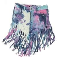 JC JQ Jeans Shorts: Purple Bottoms JC JQ Jeans Shorts: Purple Bottoms