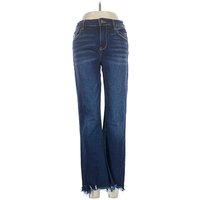 Risen Jeans – High Rise: Blue Bottoms – Size Risen Jeans – High Rise: Blue Bottoms – Size