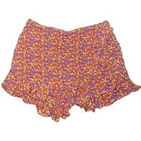 Patrons of Peace Shorts: Purple Floral Pattern Bottoms Patrons of Peace Shorts: Purple Floral Pattern Bottoms