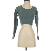 Arizona Jean Company Long Sleeve Top: Green Tops – Size X Arizona Jean Company Long Sleeve Top: Green Tops – Size X