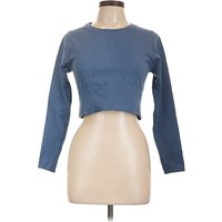 OFFLINE by Aerie Long Sleeve Top Blue Boatneck Tops – Used OFFLINE by Aerie Long Sleeve Top Blue Boatneck Tops – Used
