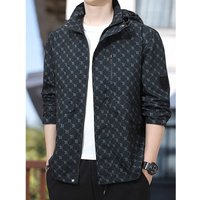 Men’s Lightweight Hooded Windbreaker Jacket Water-Resistant Polyester Coat For Spring & Fall S-, BlackPinkWhiteKhaki Casual Outdoor Wear​ Men’s Lightweight Hooded Windbreaker Jacket Water-Resistant Polyester Coat For Spring & Fall S-, BlackPinkWhiteKhaki Casual Outdoor Wear​