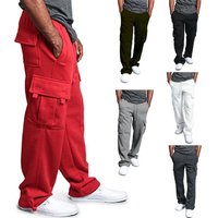 Men’s Clothing new men’s multi pocket overalls Autumn and winter brushed casual cuffed trousers for men Men’s Clothing new men’s multi pocket overalls Autumn and winter brushed casual cuffed trousers for men