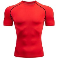 Men’s Clothing Fitness Short Sleeve Sports Running Tight Round Neck T Shirt Basketball Football Compression Quick Drying Clothes Men’s Clothing Fitness Short Sleeve Sports Running Tight Round Neck T Shirt Basketball Football Compression Quick Drying Clothes