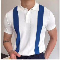 Men’s Summer Casual Polo Shirt – Breathable Knit Short Sleeve Slim Fit Shirt For Business Casual & Daily Wear Men’s Summer Casual Polo Shirt – Breathable Knit Short Sleeve Slim Fit Shirt For Business Casual & Daily Wear