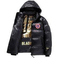 Unisex Map Embroidered Puffer Jacket – Black & Gold Short-Length Winter Coat, Streetwear Outerwear Unisex Map Embroidered Puffer Jacket – Black & Gold Short-Length Winter Coat, Streetwear Outerwear