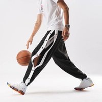 Men’s Clothingba Sports Training Trousers Men’s Casual Basketball Full Button Pull On Pants Instantly Take Off Plus Velvet Side Buttoned Pants Men’s Clothingba Sports Training Trousers Men’s Casual Basketball Full Button Pull On Pants Instantly Take Off Plus Velvet Side Buttoned Pants