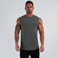Foreign Trade Light Board Solid Color Summer Sports Sleeveless Shirt Men’s Bodybuilding Fitness Vest Pure Cotton Running Training Top Foreign Trade Light Board Solid Color Summer Sports Sleeveless Shirt Men’s Bodybuilding Fitness Vest Pure Cotton Running Training Top