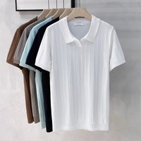 Men’s Clothing Retro Short Sleeved Sweater Men’s Textured Business Casual Polo Shirt Men’s Lapel T Shirt Men Men’s Clothing Retro Short Sleeved Sweater Men’s Textured Business Casual Polo Shirt Men’s Lapel T Shirt Men