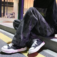 Men’s Clothing Brand Straight Jeans Men’s Spring New Loose Wide Leg Pants Irregular Square Casual Mopping Trousers Men’s Clothing Brand Straight Jeans Men’s Spring New Loose Wide Leg Pants Irregular Square Casual Mopping Trousers