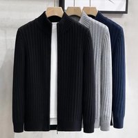 ​Men’s Fashion Zip-Up Knit Sweater Cardigan – Slim Fit Long Sleeve Pullover For Casual Winter Wear Black, Grey, Navy, Charcoal​ ​Men’s Fashion Zip-Up Knit Sweater Cardigan – Slim Fit Long Sleeve Pullover For Casual Winter Wear Black, Grey, Navy, Charcoal​