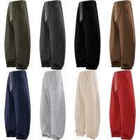 Men’s Heavyweight Fleece-Lined Jogger Pants – Oversized Streetwear Sweatpants With Curved Hem, No Logo Minimalist Design For Winter Colors​ Men’s Heavyweight Fleece-Lined Jogger Pants – Oversized Streetwear Sweatpants With Curved Hem, No Logo Minimalist Design For Winter Colors​