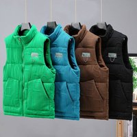 Men’s Clothing Autumn And Winter Knitted Cotton Vest Thickened Stand Collar Cold Proof Warm Vest Waistcoat Jacket Men’s Clothing Autumn And Winter Knitted Cotton Vest Thickened Stand Collar Cold Proof Warm Vest Waistcoat Jacket