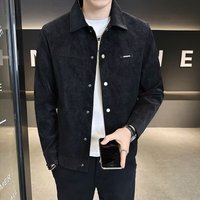 ​​Men’s Slim-Fit Bomber Jacket Stylish Stand Collar Coat, Polyester Blend, Windproof BlackBrown, M-xl SpringFashion Outerwear​​ ​​Men’s Slim-Fit Bomber Jacket Stylish Stand Collar Coat, Polyester Blend, Windproof BlackBrown, M-xl SpringFashion Outerwear​​