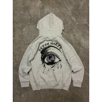 Men’s YK Earth Eye Print Hooded Sweatshirt – Retro Streetwear Pullover, Unisex Oversized Casual Jacket Men’s YK Earth Eye Print Hooded Sweatshirt – Retro Streetwear Pullover, Unisex Oversized Casual Jacket