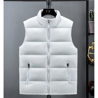 Men’s Clothing Men’s Silk Cotton Cotton Vest Style Autumn And Winter Fashion Jacket Warm Vest Solid Color Can Print Logo Men’s Clothing Men’s Silk Cotton Cotton Vest Style Autumn And Winter Fashion Jacket Warm Vest Solid Color Can Print Logo