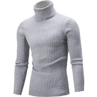 Men’s Clothing Turtleneck Pullover Sweater Slim Bottom Shirt Men’s Twisted Casual Sweater Men’s Clothing Turtleneck Pullover Sweater Slim Bottom Shirt Men’s Twisted Casual Sweater
