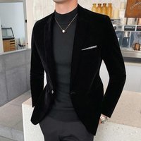 Autumn And Winter Down Men’s Bury Suit Jacket Formal Dress Solid Color Plus Size Autumn And Winter Down Men’s Bury Suit Jacket Formal Dress Solid Color Plus Size
