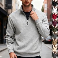 Men’s Fleece Zip-Up Hoodie – Soft & Warm Pullover With Stand Collar, Relaxed Fit, Heavyweight Knit For Casual Wear Multiple Colors & Sizes Men’s Fleece Zip-Up Hoodie – Soft & Warm Pullover With Stand Collar, Relaxed Fit, Heavyweight Knit For Casual Wear Multiple Colors & Sizes