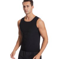 Large Size Men’s Fitness Sweat Suit Sports Sauna Vest Zipper Corset Running Shaper For Bodybuilding Large Size Men’s Fitness Sweat Suit Sports Sauna Vest Zipper Corset Running Shaper For Bodybuilding