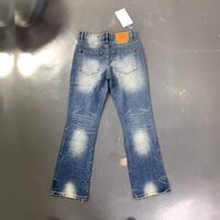 Men’s Clothing High End Series! Slightly Flared Trousers Men’s Jeans Non Elastic And Smooth Classic Monkey Distressed Washed Men’s Clothing High End Series! Slightly Flared Trousers Men’s Jeans Non Elastic And Smooth Classic Monkey Distressed Washed
