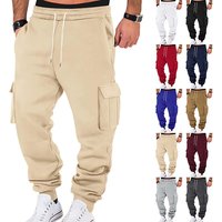 Men’s Cargo Pants With Multi-Pockets Drawstring Casual Jogger Pants Loose Fit Comfortable Trousers For Outdoor Work Travel Men’s Cargo Pants With Multi-Pockets Drawstring Casual Jogger Pants Loose Fit Comfortable Trousers For Outdoor Work Travel
